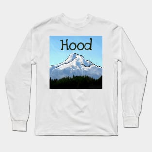 Mt. Hood, Oregon Long Sleeve T-Shirt